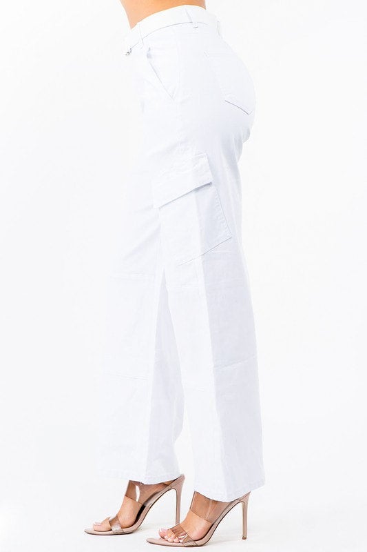 Wide Leg Carpenter Pants